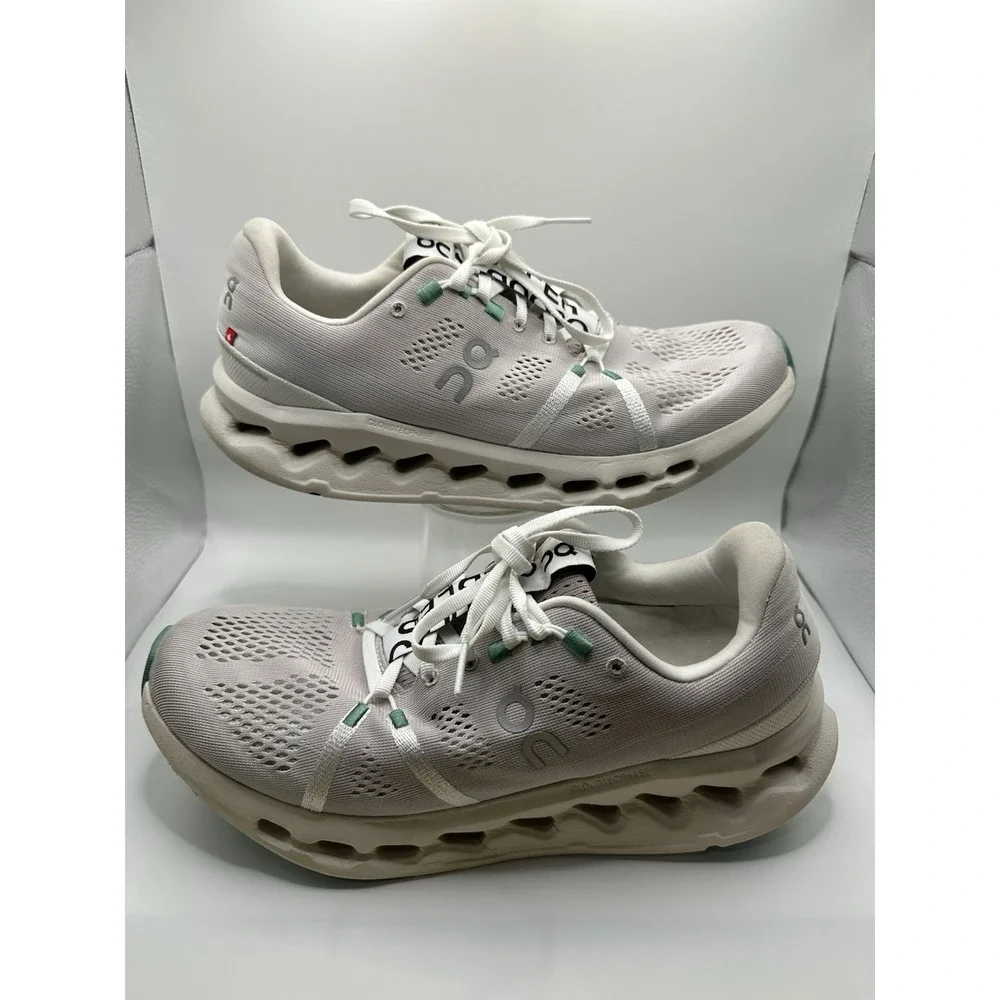 Size 11 - ON Cloudsurfer Pearl Ivory Women‎